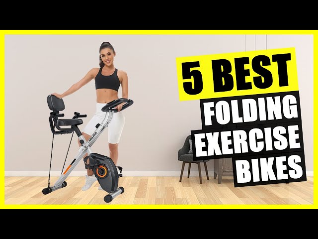 Best Folding Recumbent Exercise Bikes in 2024