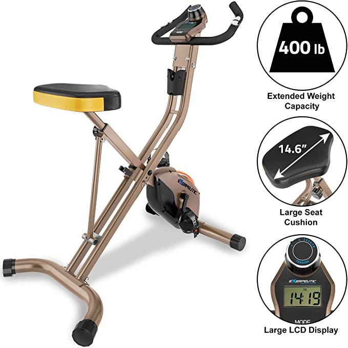 Exerpeutic Folding Exercise Bike Review: Space-Saving Fitness Solution